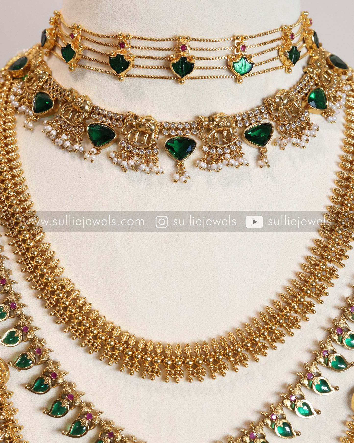 Traditional No idol Palakka Bridal Combo ( 8 Piece )