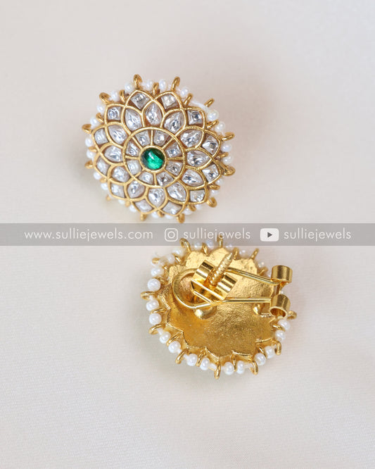 Premium Jadau Screw Earring