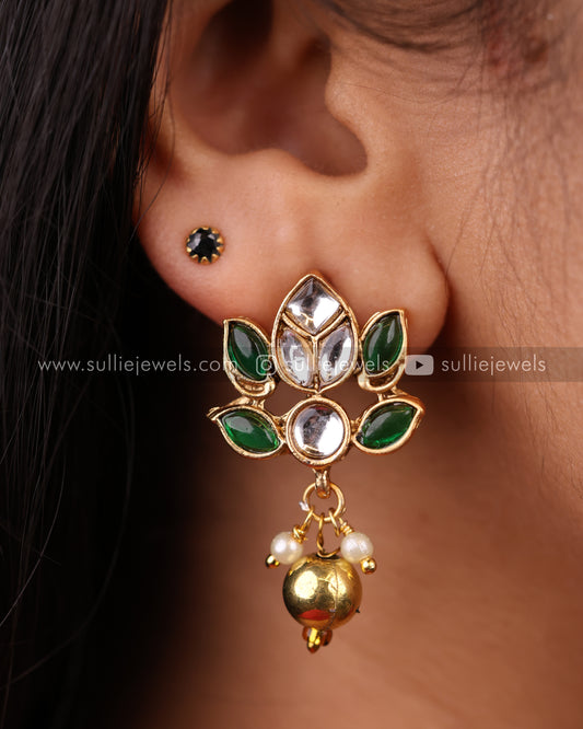 Lotus Pearl Necklace Set