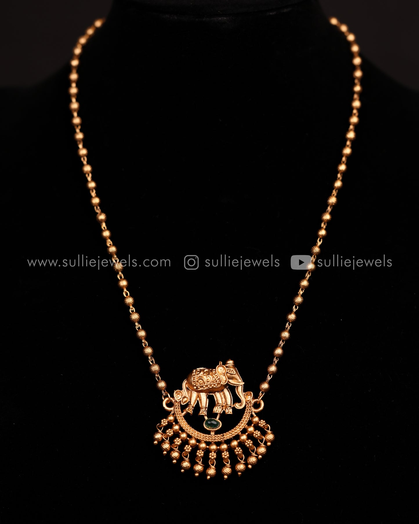 Elephant Gold Chain