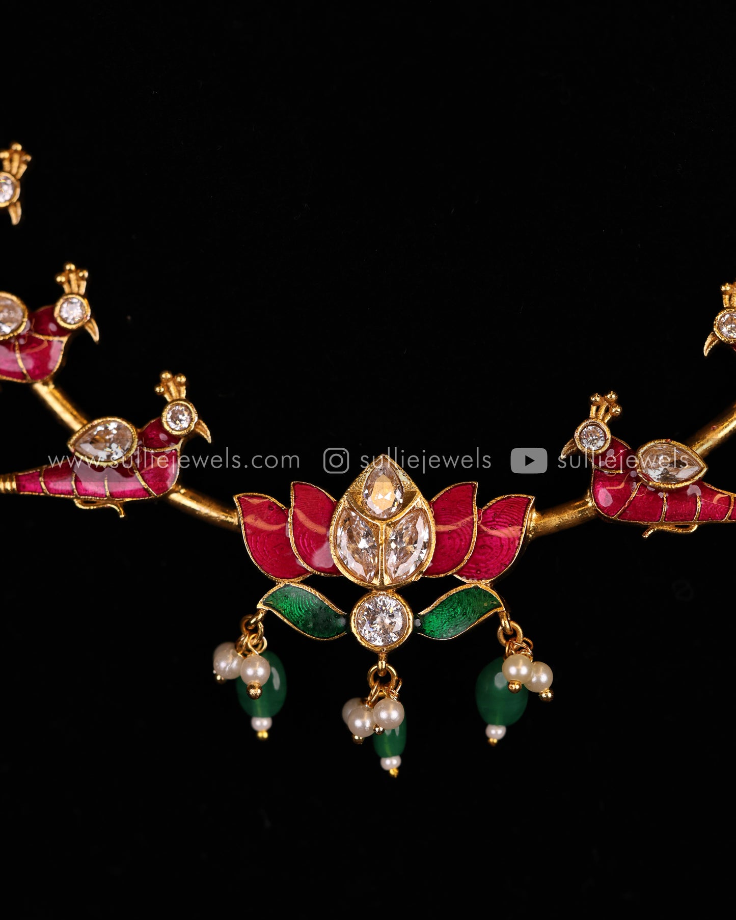 Lotus & Parrot Hasli / Choker Set