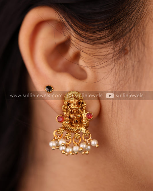 Premium Lakshmi Guttapusalu Necklace Set
