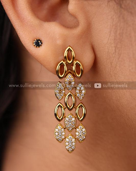 Diamond Honeycomb Neckace Set