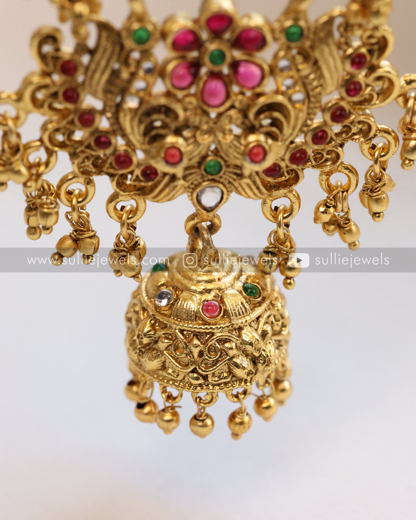 Peacock Kemp Gold Choti ( No Idol )