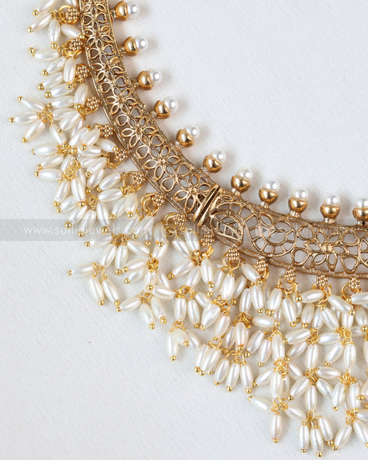 Sullie Basic - Guttapusalu Necklace Set with Earring