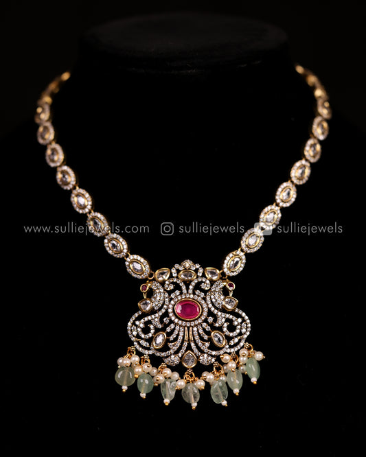 4 in 1 Victorian Changeable Pendant Necklace