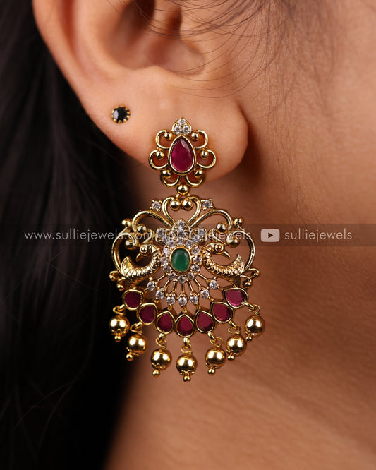 Premium Peacocok AD Choker Set