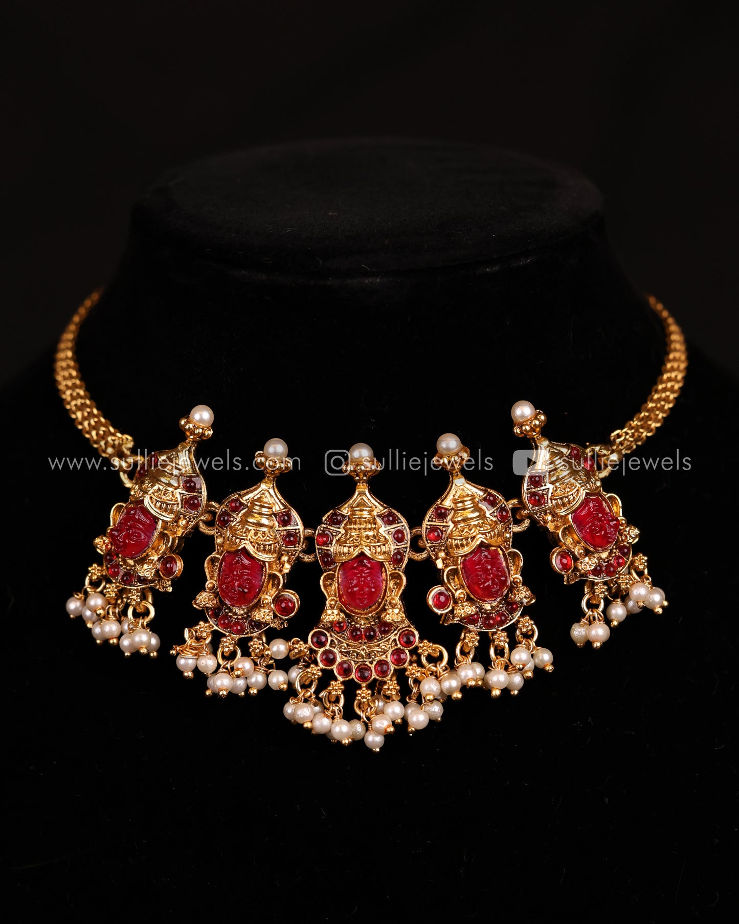 Detailed Goddess Choker Set