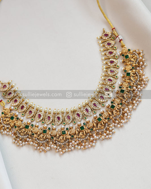 Layered Necklace Combo ( 4 piece )