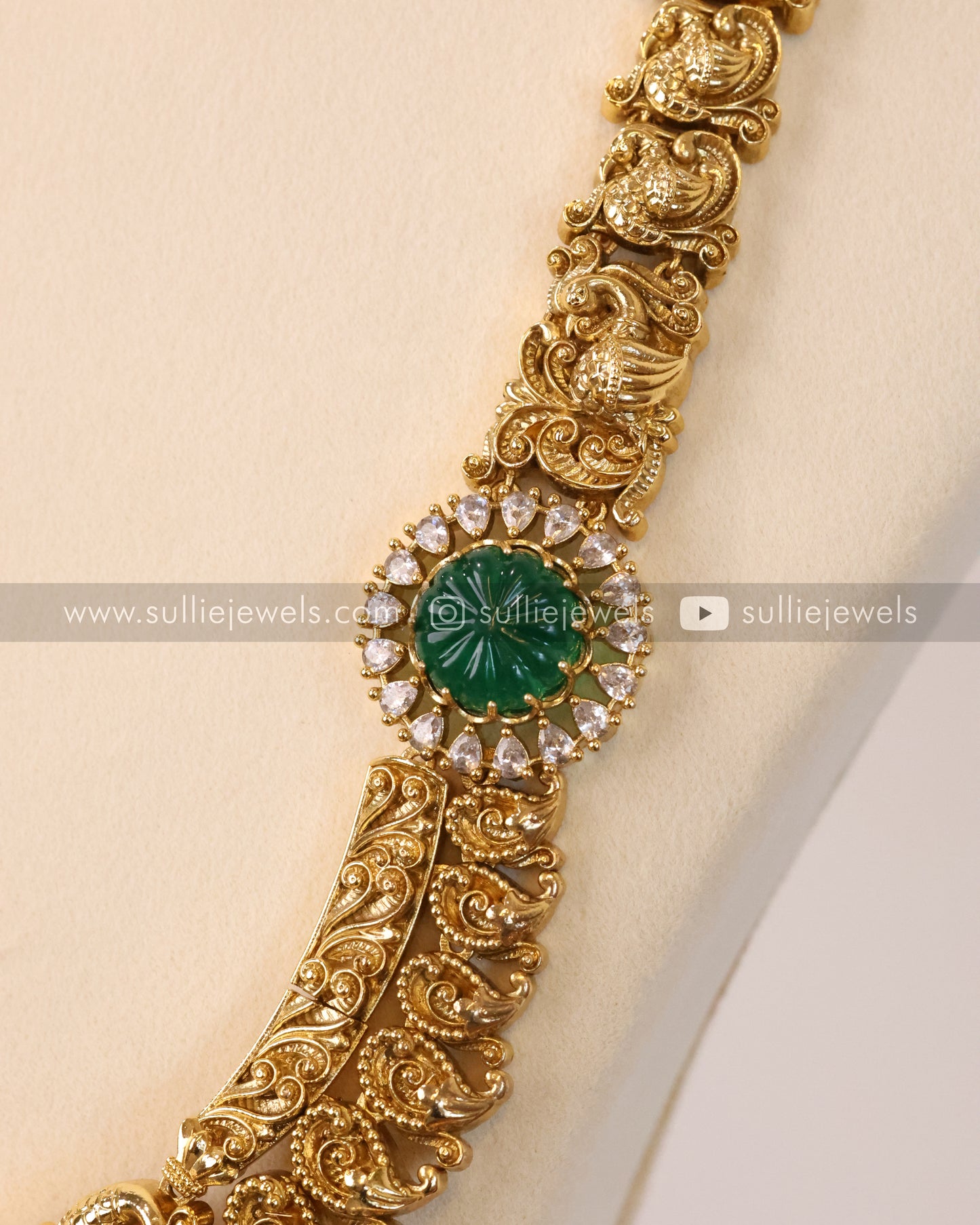 Bridal Premium Combo with Green and Mint Beads ( 5 piece )