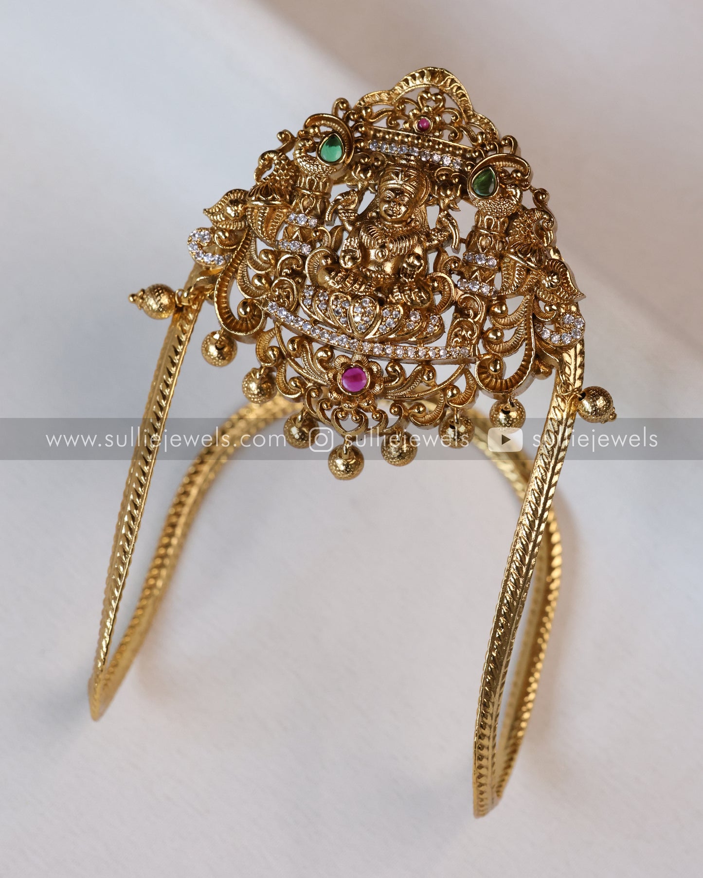 Lakshmi Peacock Bridal Premium Armlet
