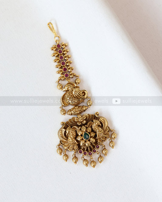 1079 - Premium 3D Peacock Tikka