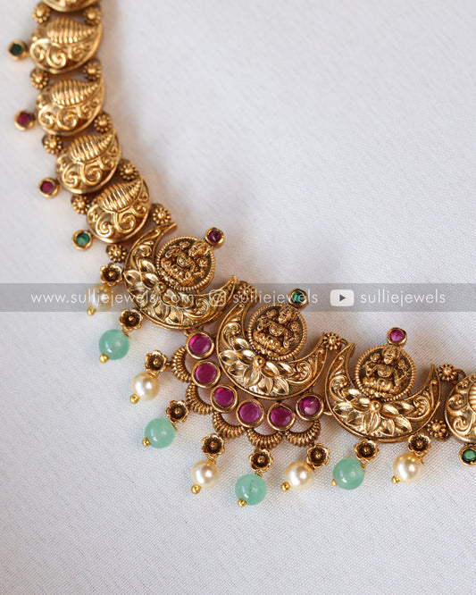 3589 - DesignerLakshmi Minimal Necklace with Earring