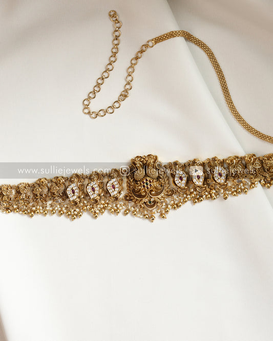 Peacock Gold Premium Hipchain