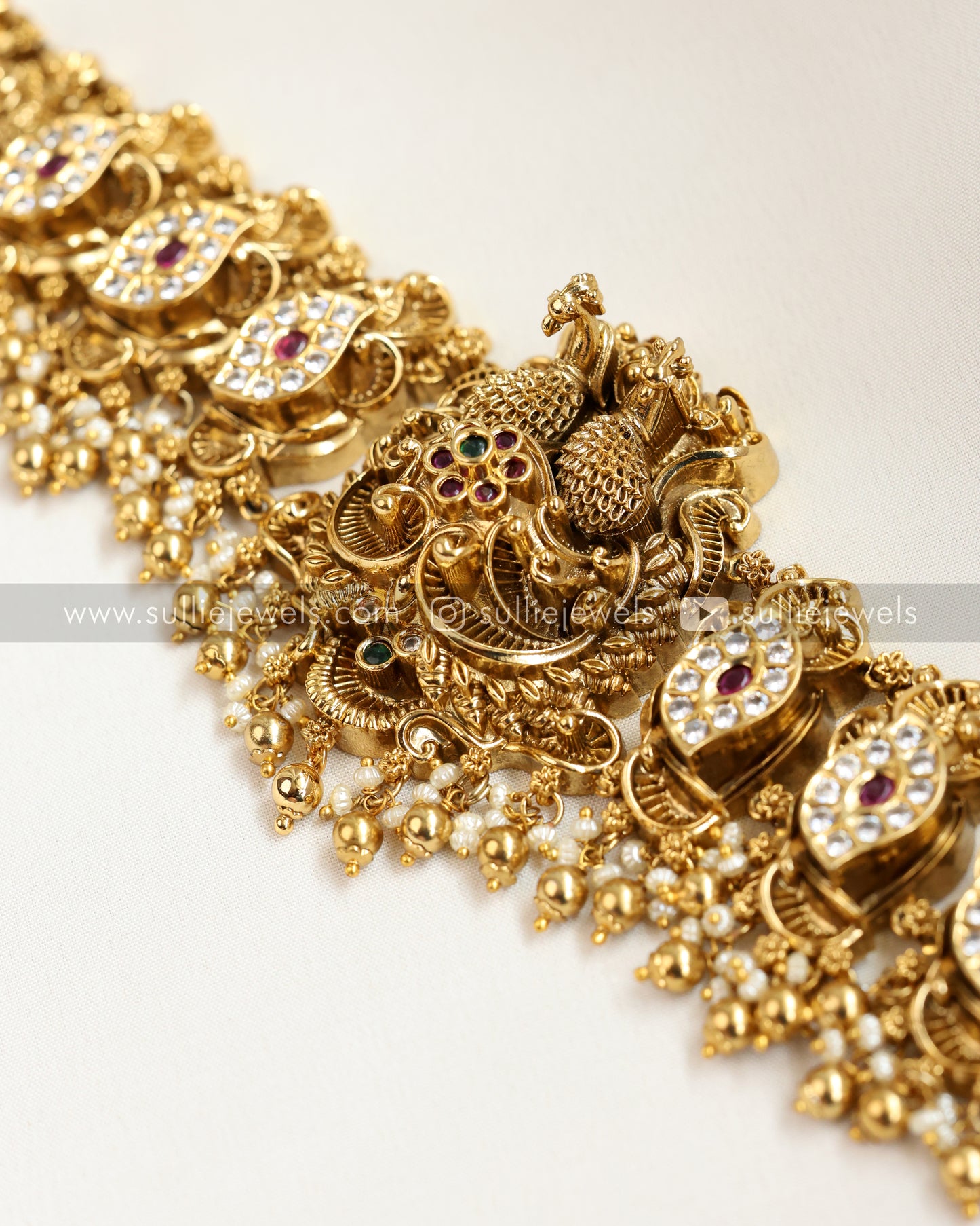 Peacock Gold Premium Hipchain