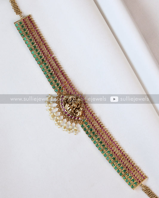 Premium Goddess Multicolour Stone Hipchain