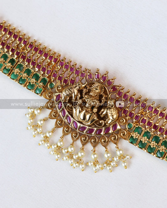 Premium Goddess Multicolour Stone Hipchain