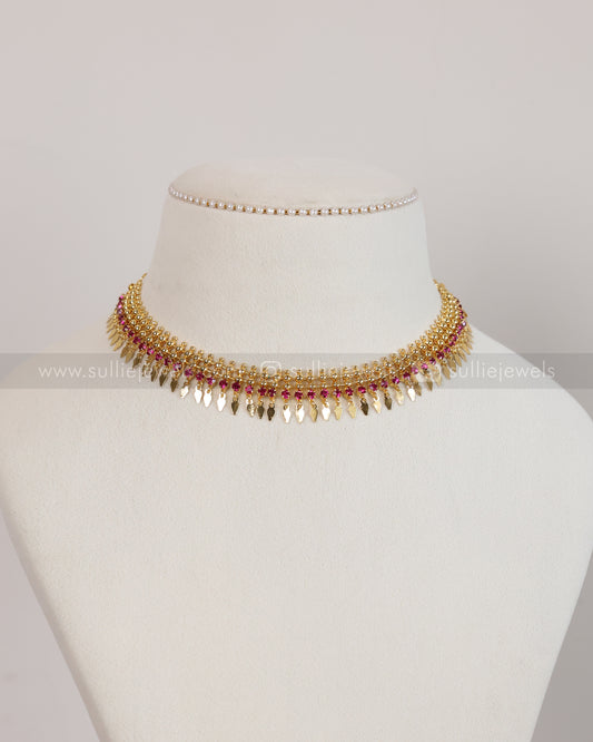3928 - Kerala Style Premium Elakkathali Necklace