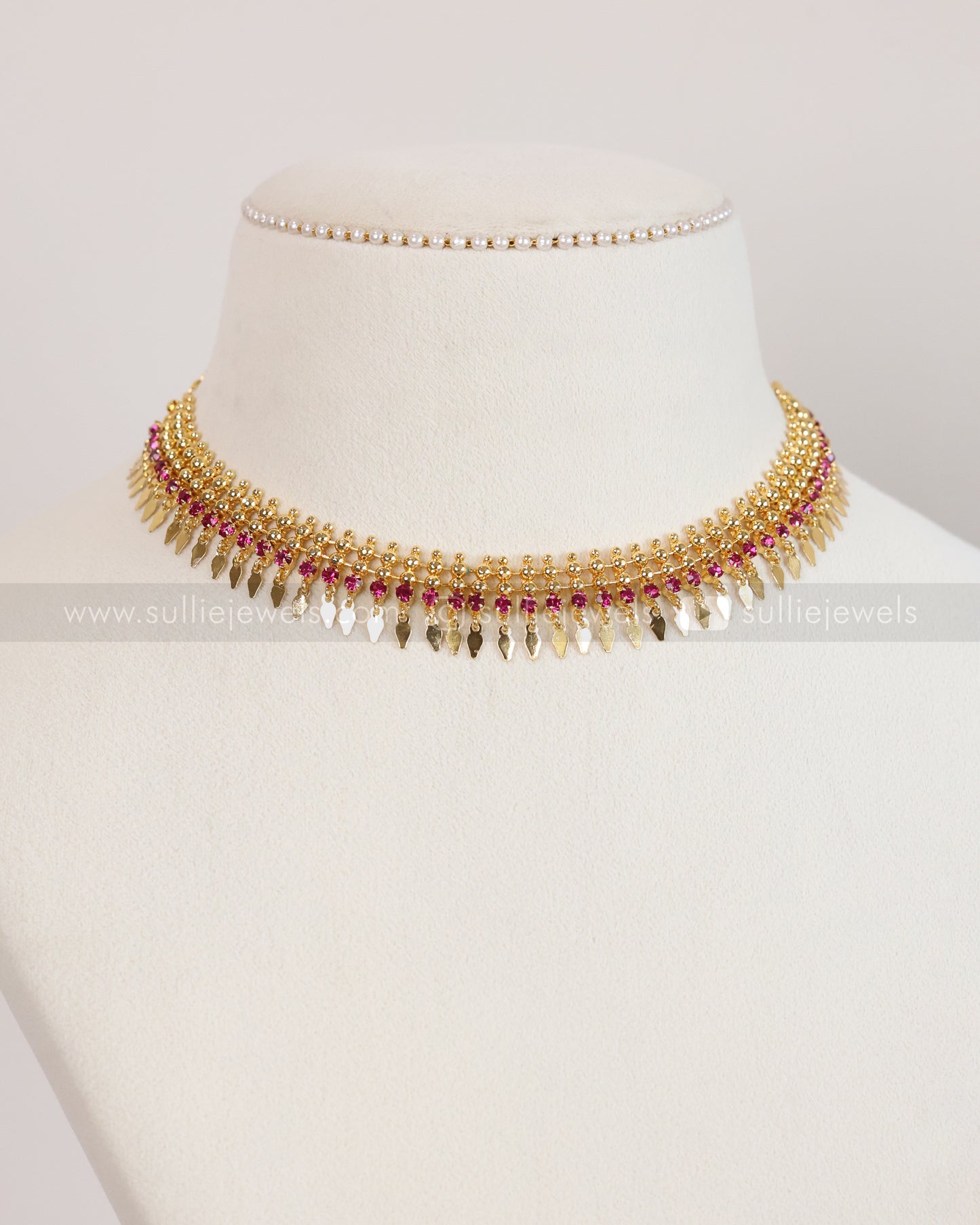 3928 - Kerala Style Premium Elakkathali Necklace