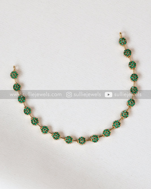 Minimal Flower AD Necklace Set