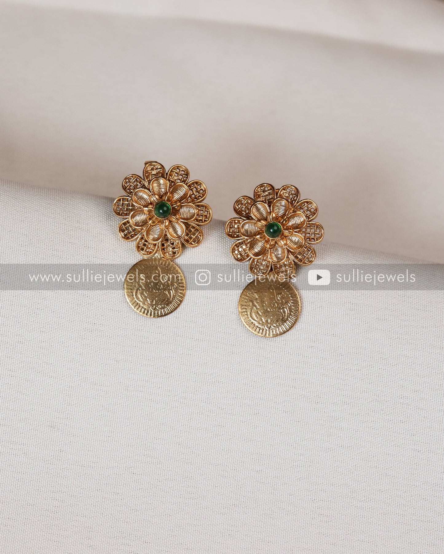 Flower Coin Green Palakka Mango Layered Combo ( 4 piece )