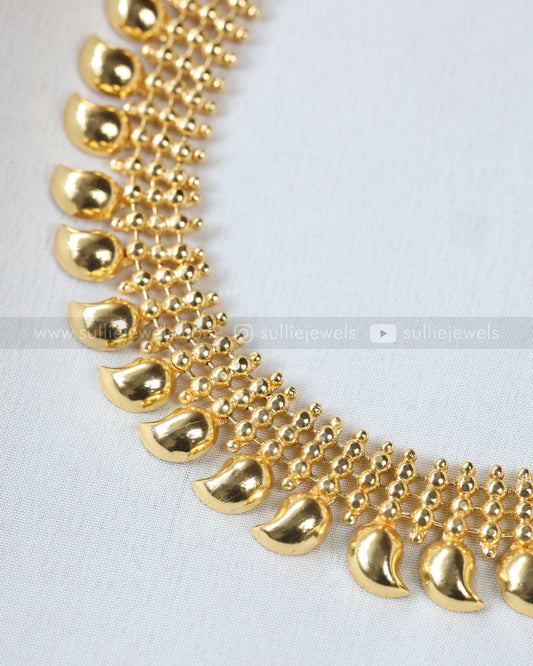 7201 - Gold Plated Mango Long Haaram