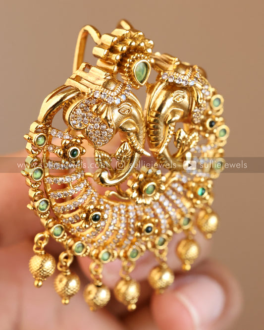 Elephant AD Hair Brooch