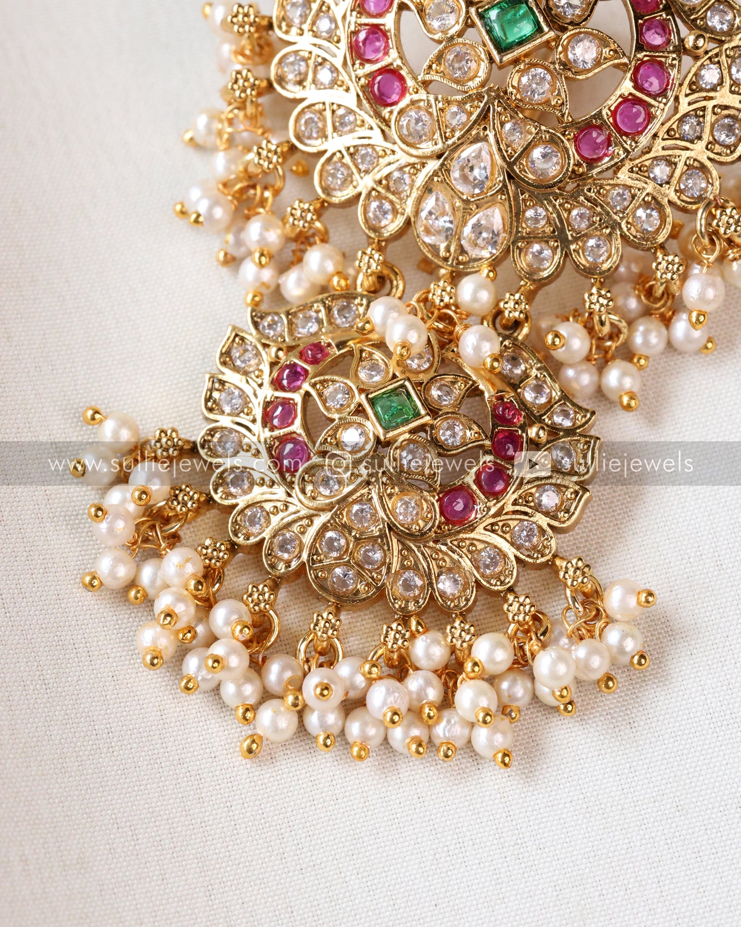Stone Premium Hair Brooch