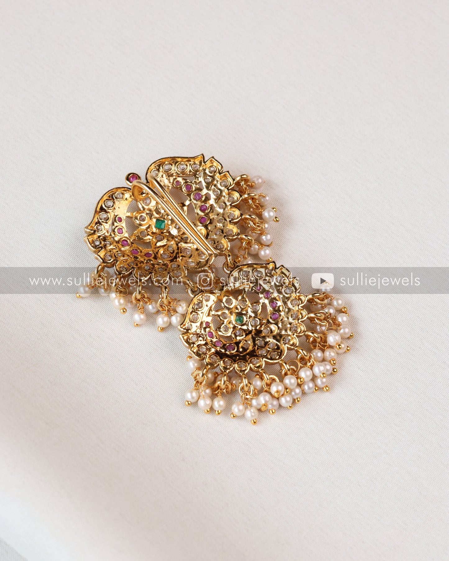 Stone Premium Hair Brooch