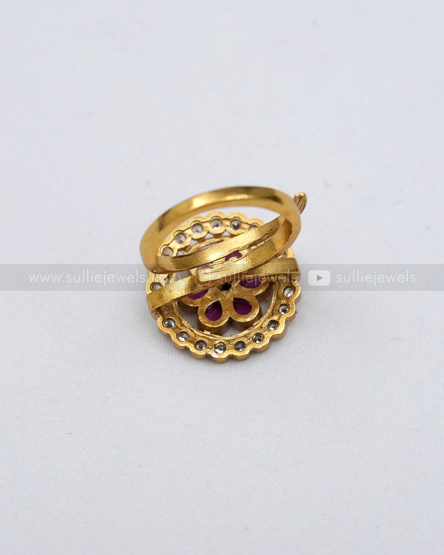 R25 - Kemp Flower Premium Adjustable Ring