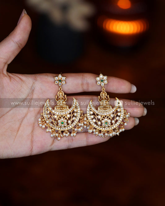 Lakshmi Chandbali Design Necklace Set