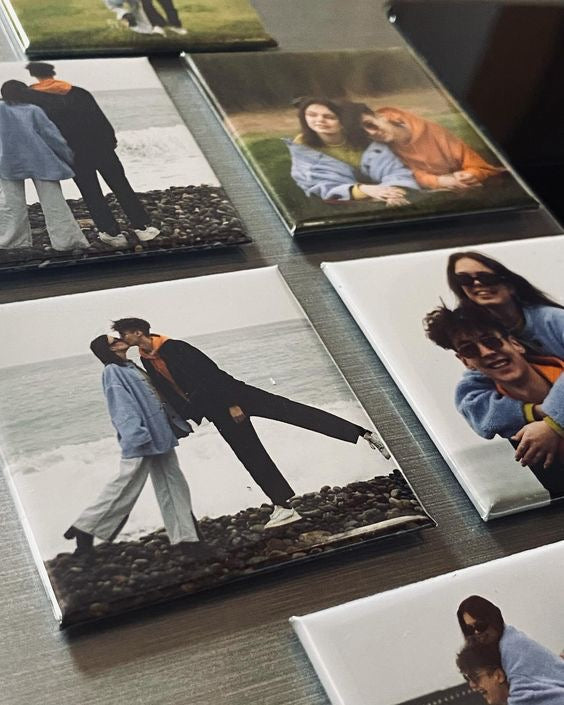 Customised Square Fridge Magnets - Save your moments