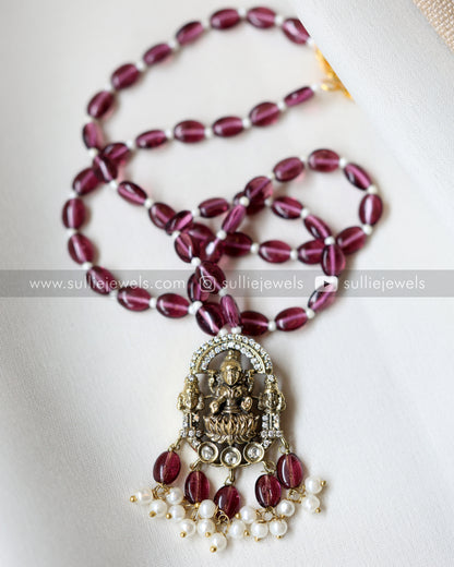 Goddess Bead Pendant with Earring