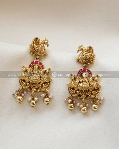 Lakshmi Designer Ruby Bridal Combo ( 3 piece )