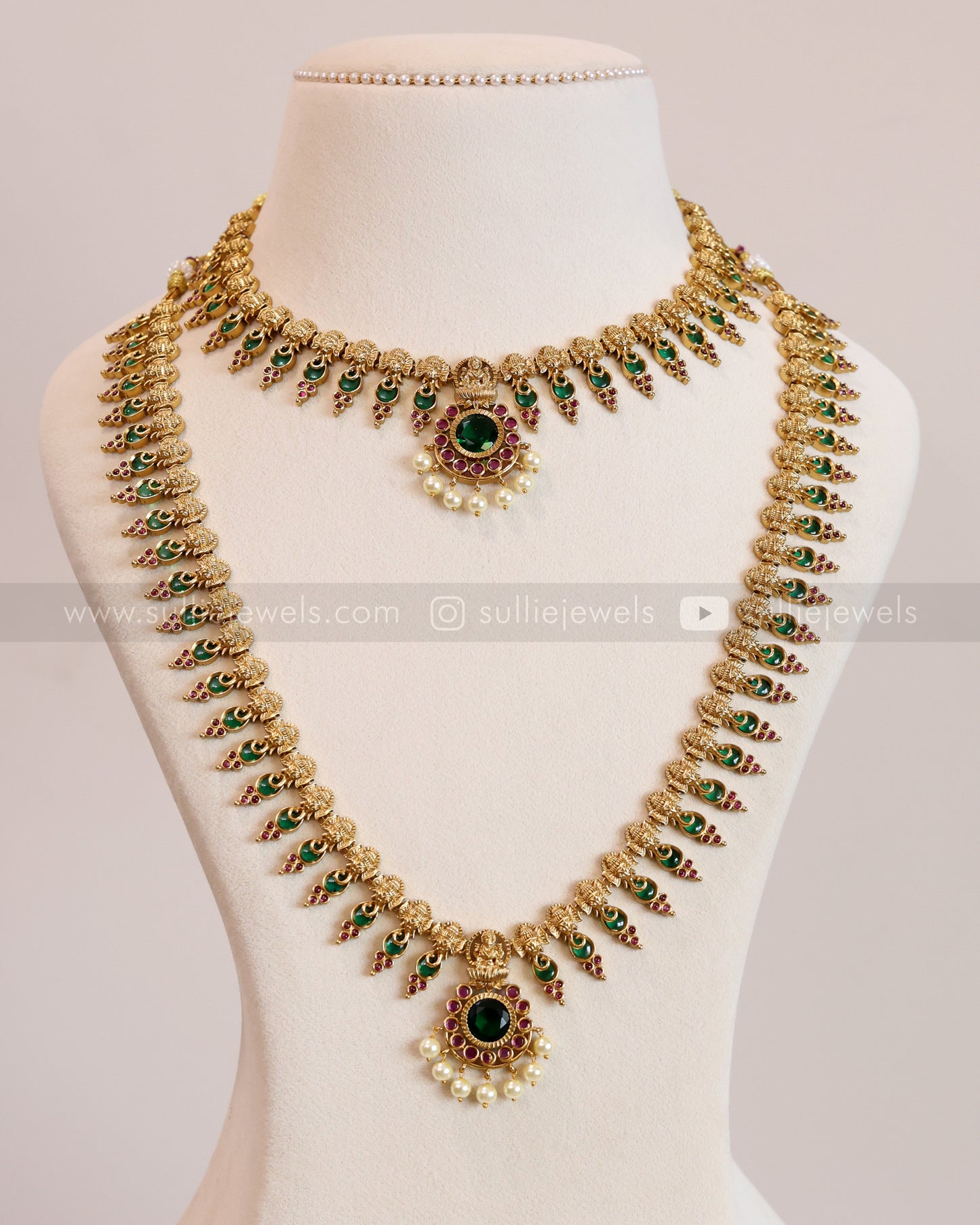 Lakshmi Premium Palakka Bridal Combo ( 3 piece )