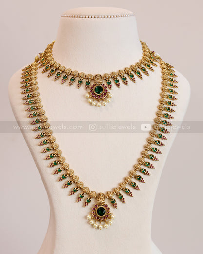 Lakshmi Premium Palakka Bridal Combo ( 3 piece )