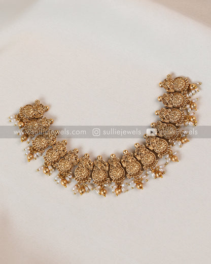 Sullie Basic - No Idol Guttapusalu Necklace with Stud