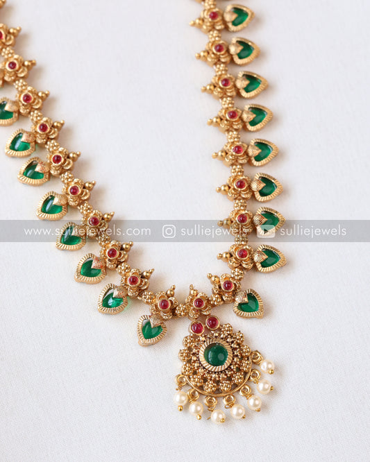 Sullie Basic - Palakka Long Chain/Maala with Stud