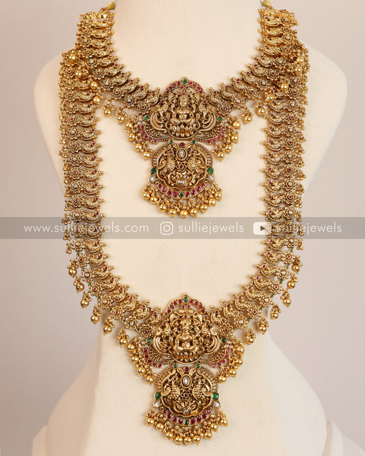 Lakshmi Premium Antique Bridal Combo ( 3 piece )