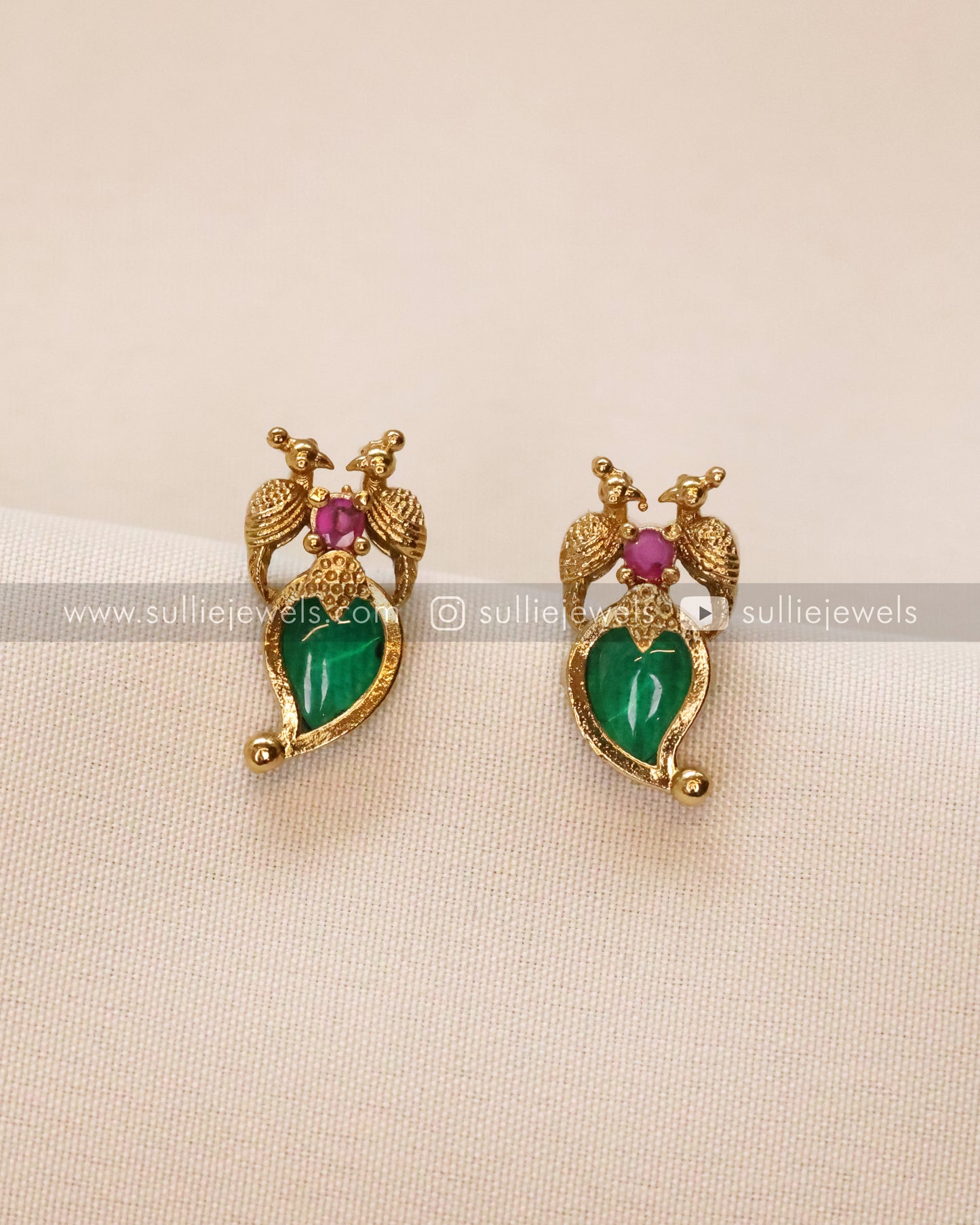 Palakka Premium Necklace with Stud