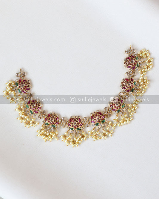 Lotus Kemp Premium Necklace with Stud