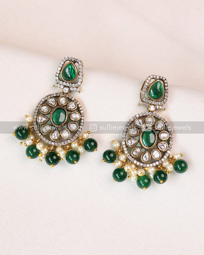 Victorian Emerald Bridal Combo ( 4 piece )