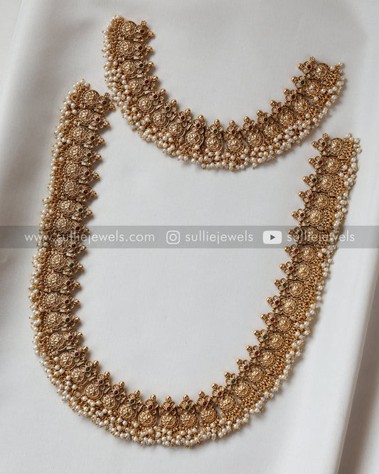 Sullie Basic - Guttapusalu No Idol Bridal Combo with Earring ( 3 piece )