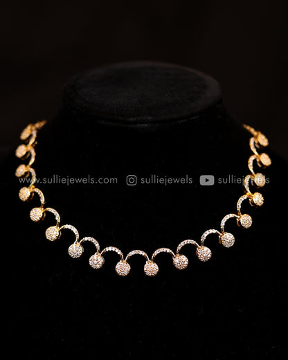 AD Curve Ball Necklace Set