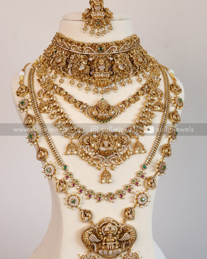 Premium Goddess Stone Bridal Combo ( 7 piece )