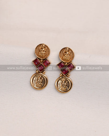 Two Layer Coin Necklace Set