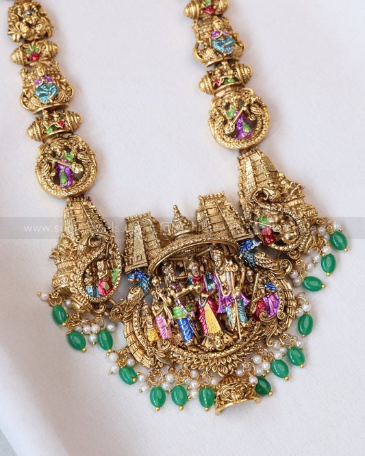 7173 - Sullie Basic - Srinivasa Kalyana Haaram with Earrings