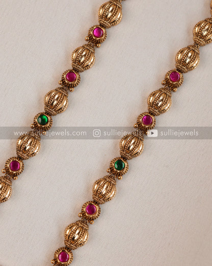 Lakshmi Premium Mint beads Bridal Combo ( 5 piece )