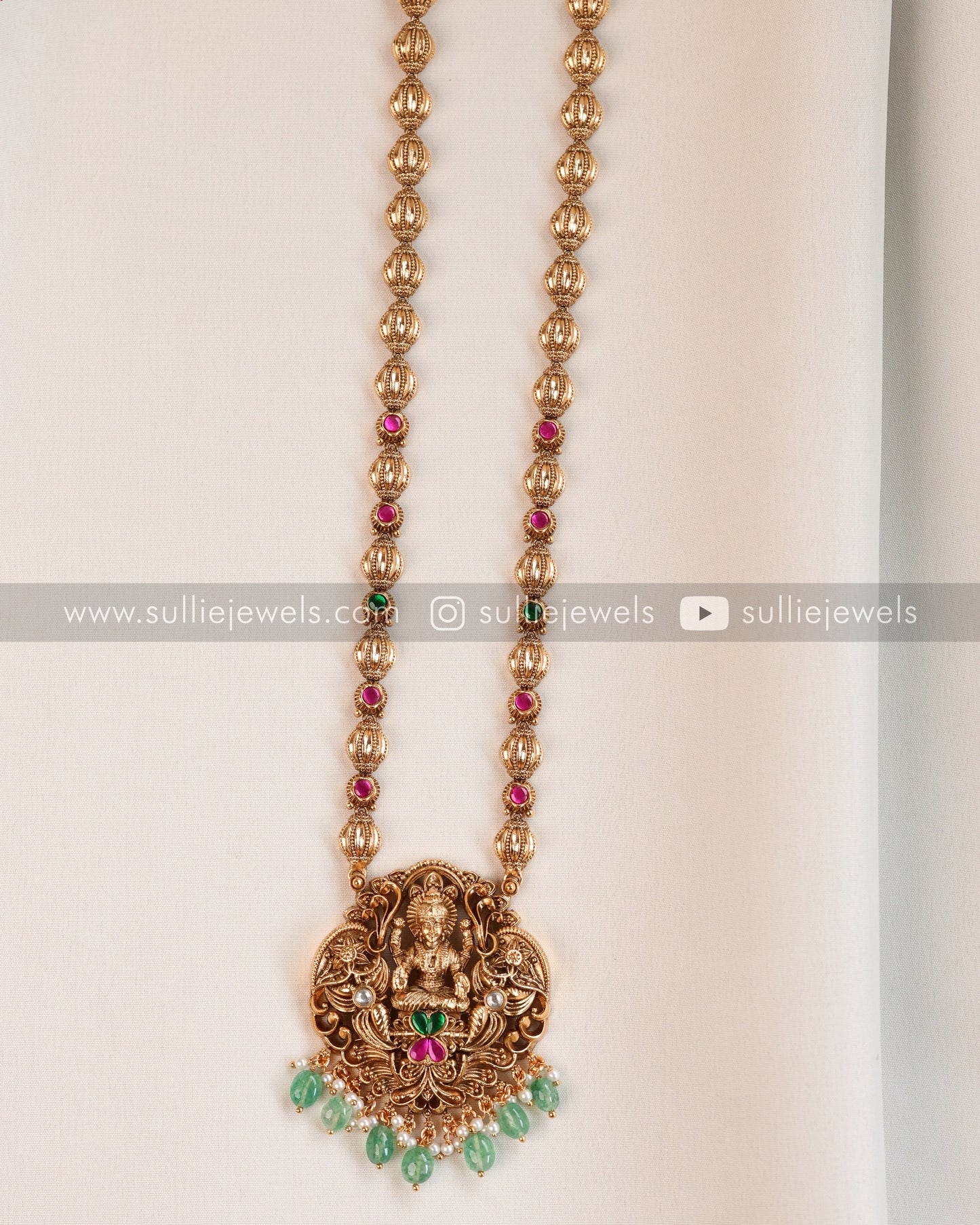 Lakshmi Premium Onyx Beads Bridal Combo ( 6 piece )