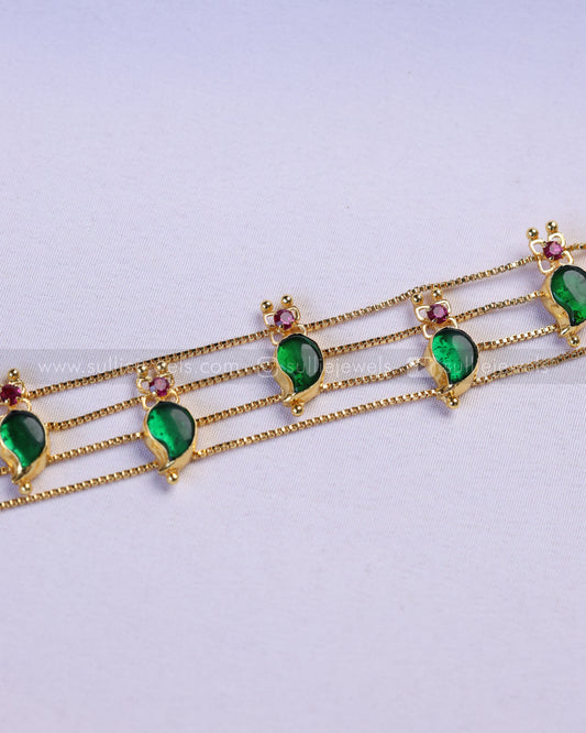 2168 - Palakka Mango Choker with Stud
